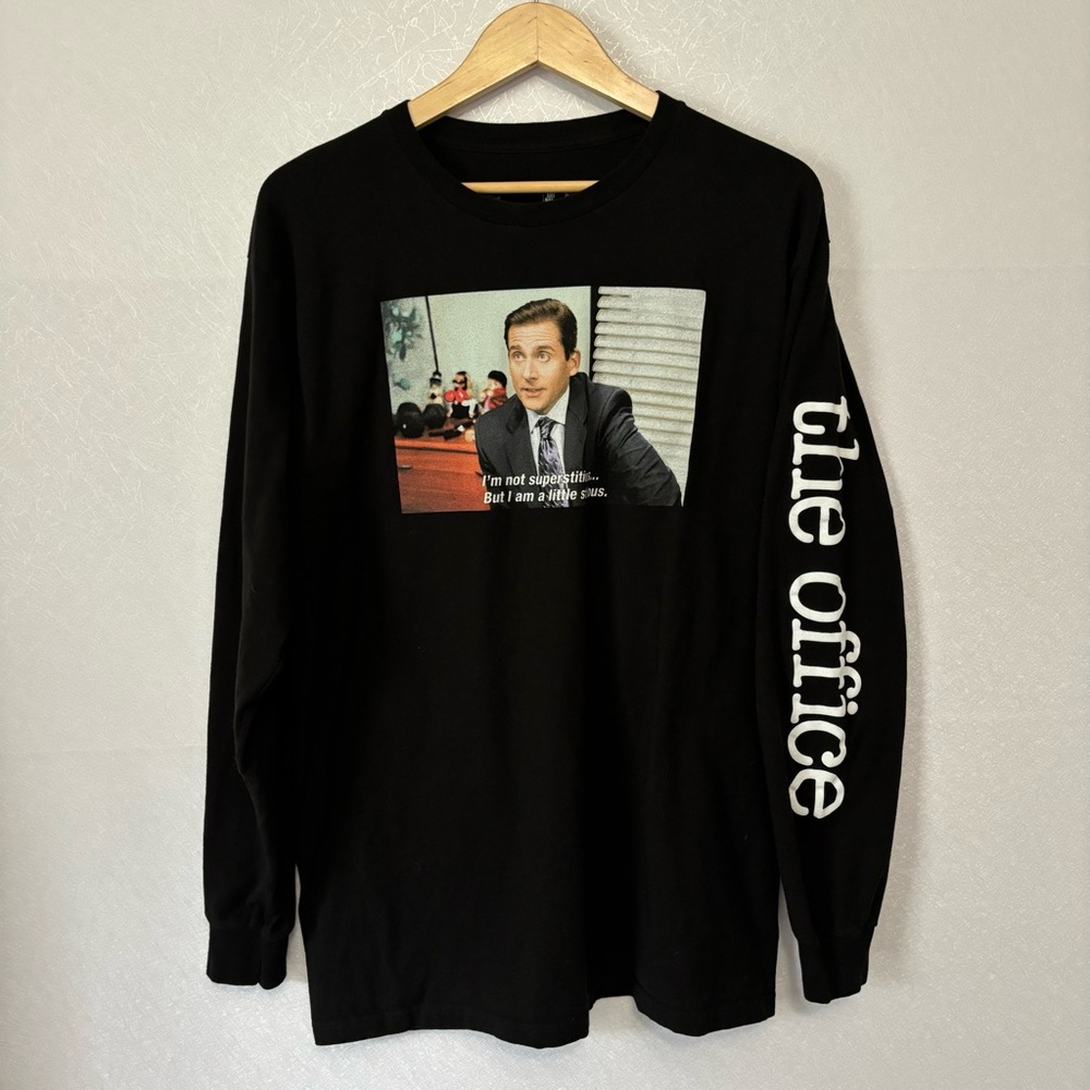Ripple Junction The Office Michael Scott Long Sleeve Tee Unisex Size Large